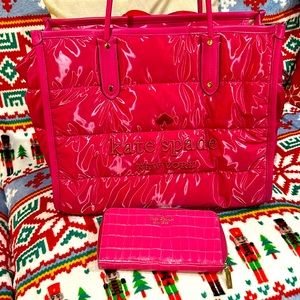 Kate spade purse and wallet 2 yrs old